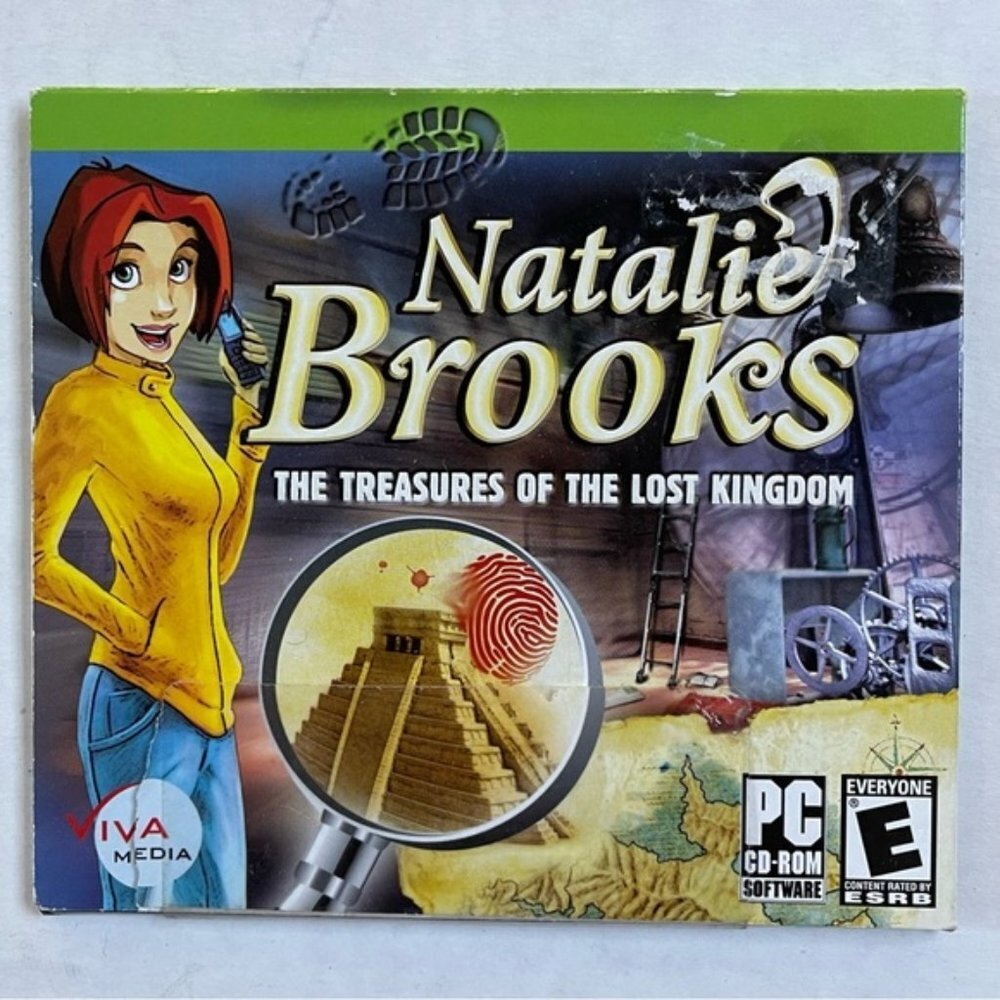 Natalie Brooks Treasure Of The Lost Kingdom PC Games CD ROM E ESRB Viva Media
